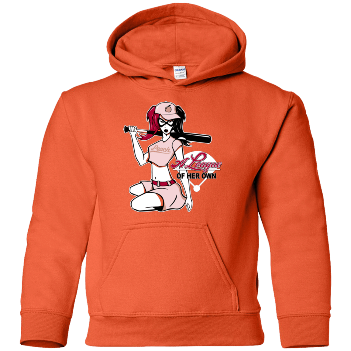 Sweatshirts Orange / YS League of Her Own Youth Hoodie