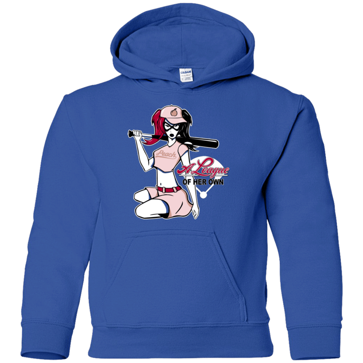 Sweatshirts Royal / YS League of Her Own Youth Hoodie
