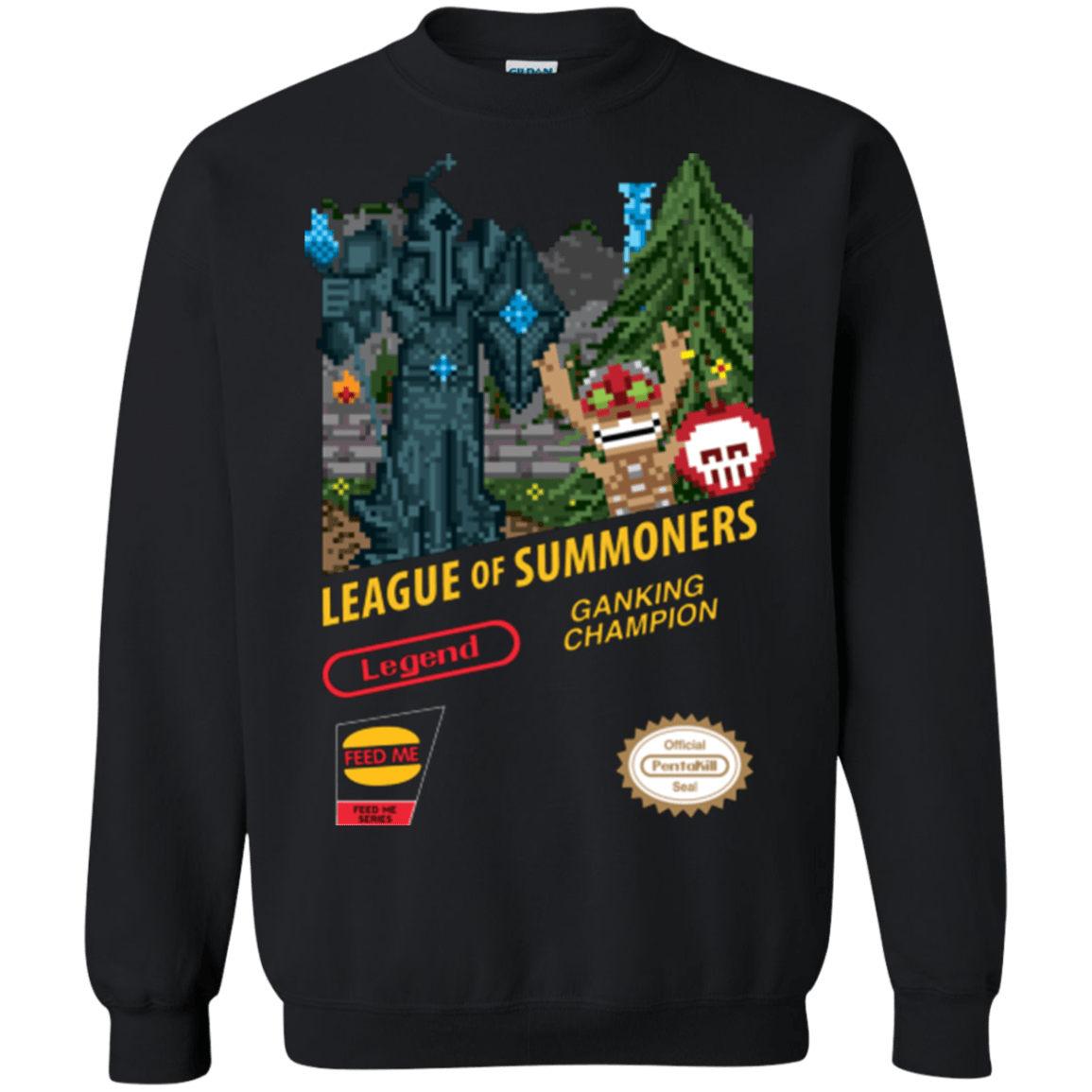 Sweatshirts Black / Small League of Summoners Crewneck Sweatshirt