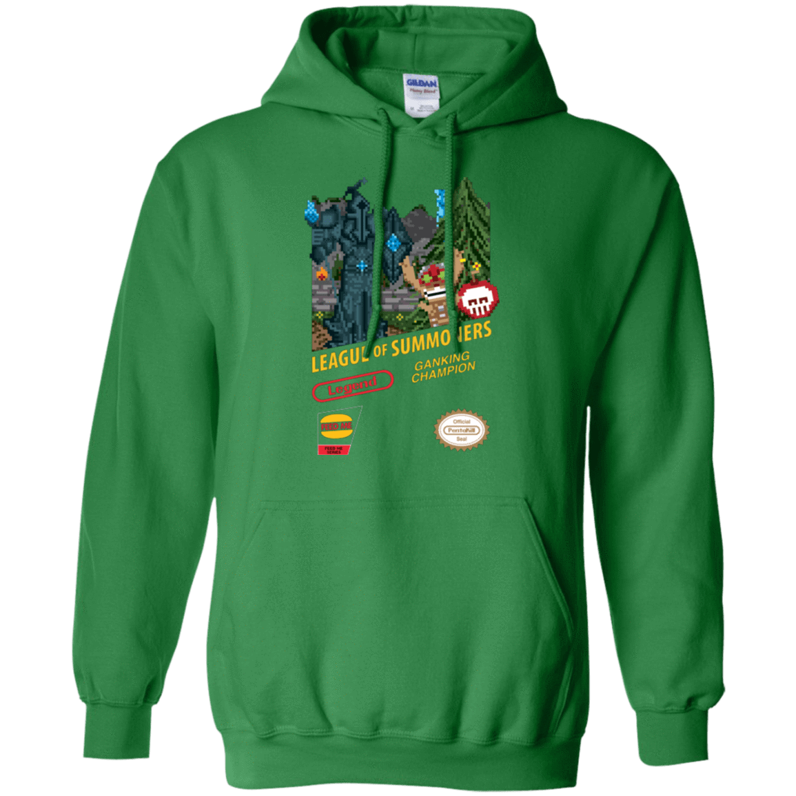 Sweatshirts Irish Green / Small League of Summoners Pullover Hoodie