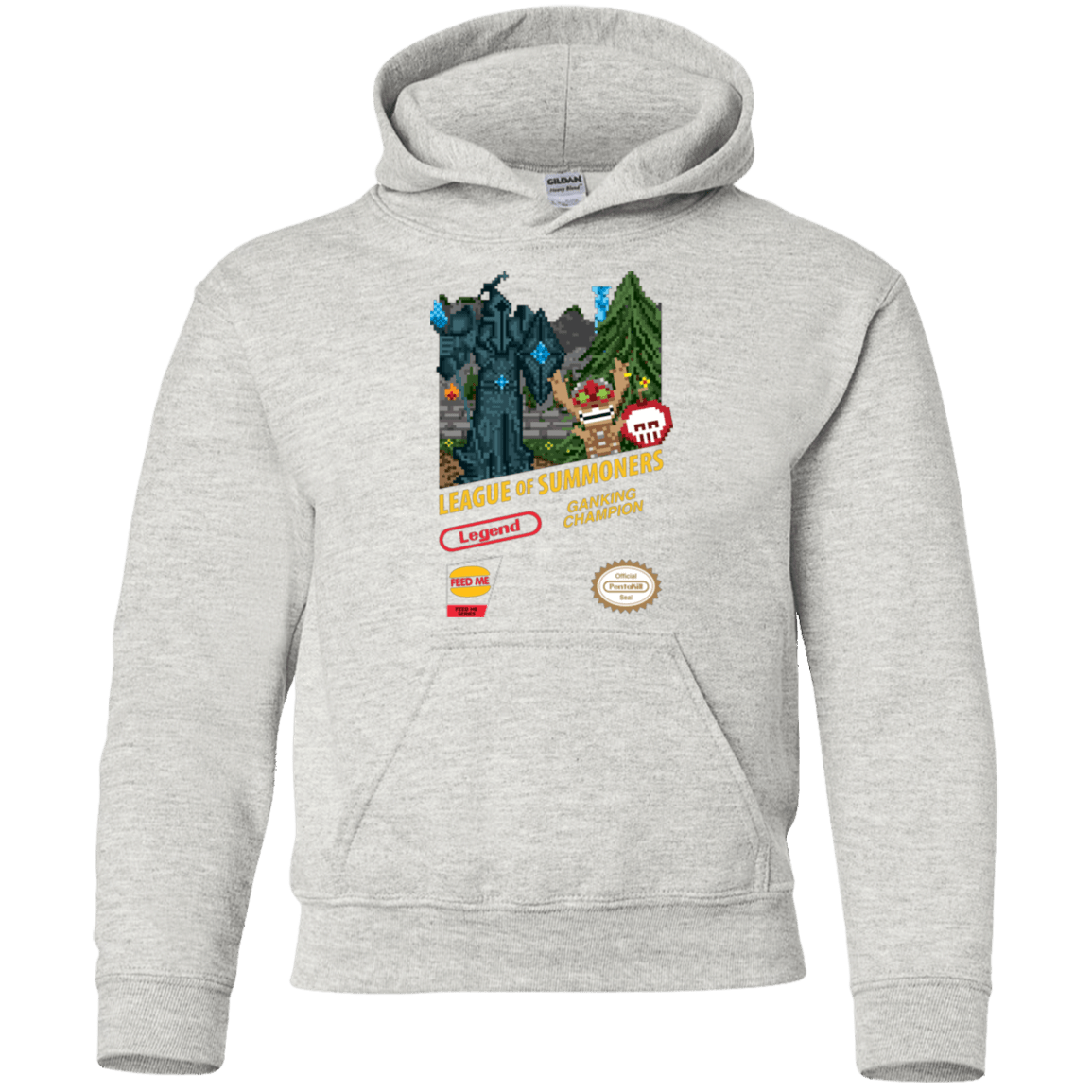 Sweatshirts Ash / YS League of Summoners Youth Hoodie