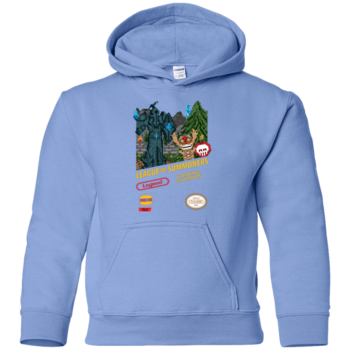Sweatshirts Carolina Blue / YS League of Summoners Youth Hoodie