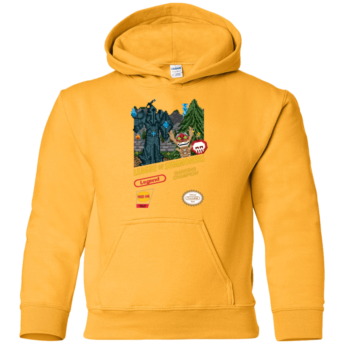 Sweatshirts Gold / YS League of Summoners Youth Hoodie