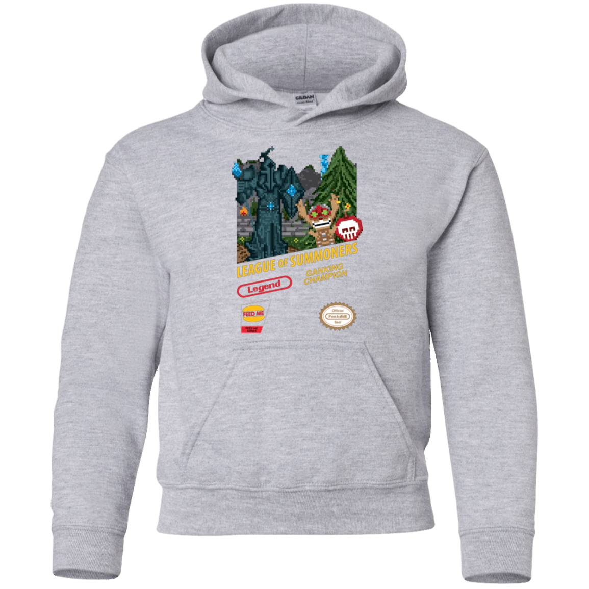 Sweatshirts Sport Grey / YS League of Summoners Youth Hoodie