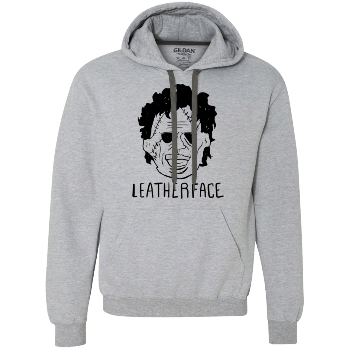 Sweatshirts Sport Grey / XL Leatherface Premium Fleece Hoodie
