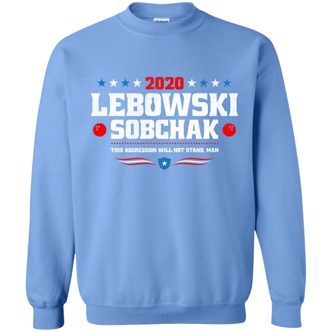 Sweatshirts Carolina Blue / Small Lebowski Sobchak Crewneck Sweatshirt