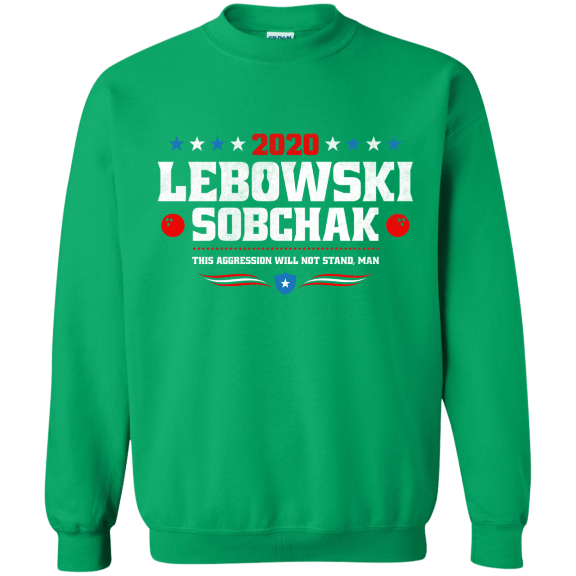 Sweatshirts Irish Green / Small Lebowski Sobchak Crewneck Sweatshirt