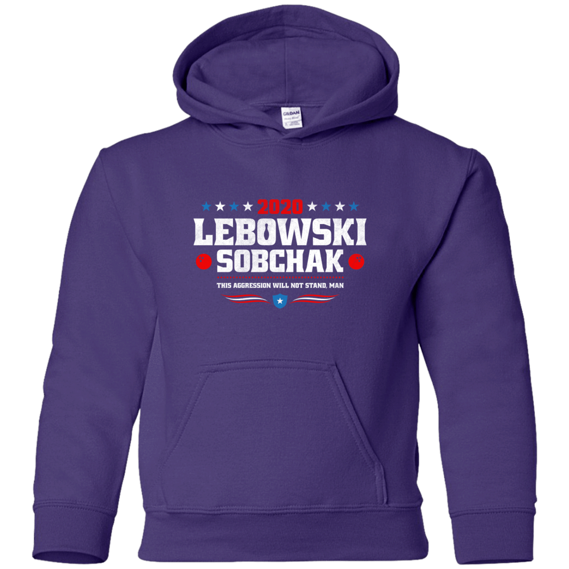 Sweatshirts Purple / YS Lebowski Sobchak Youth Hoodie