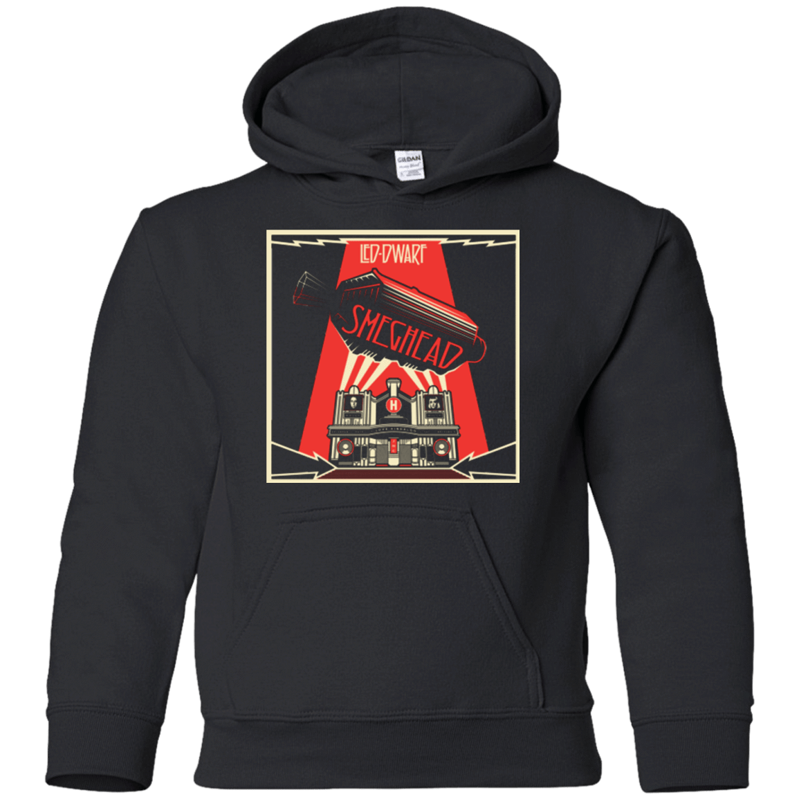 Sweatshirts Black / YS Led Dwarf Youth Hoodie