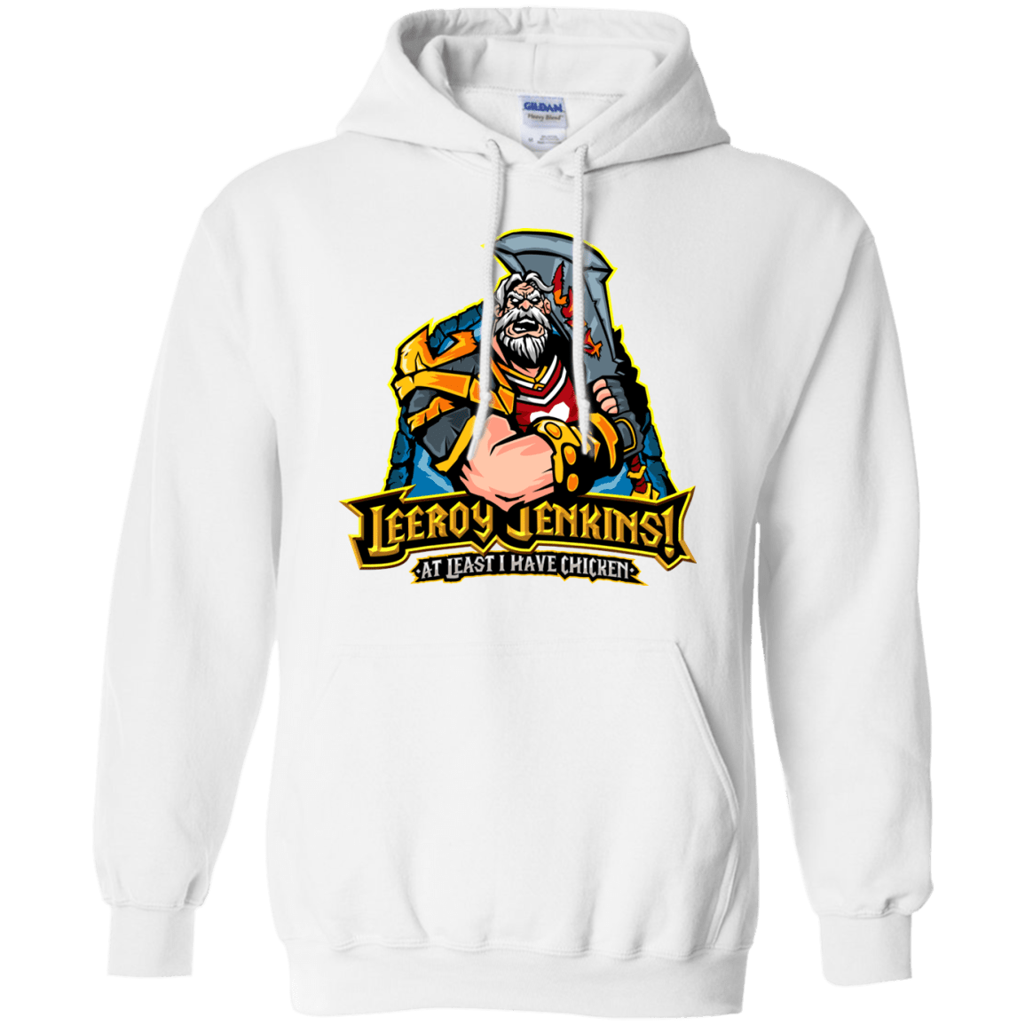 Sweatshirts White / Small Leeroy Jenkins Pullover Hoodie