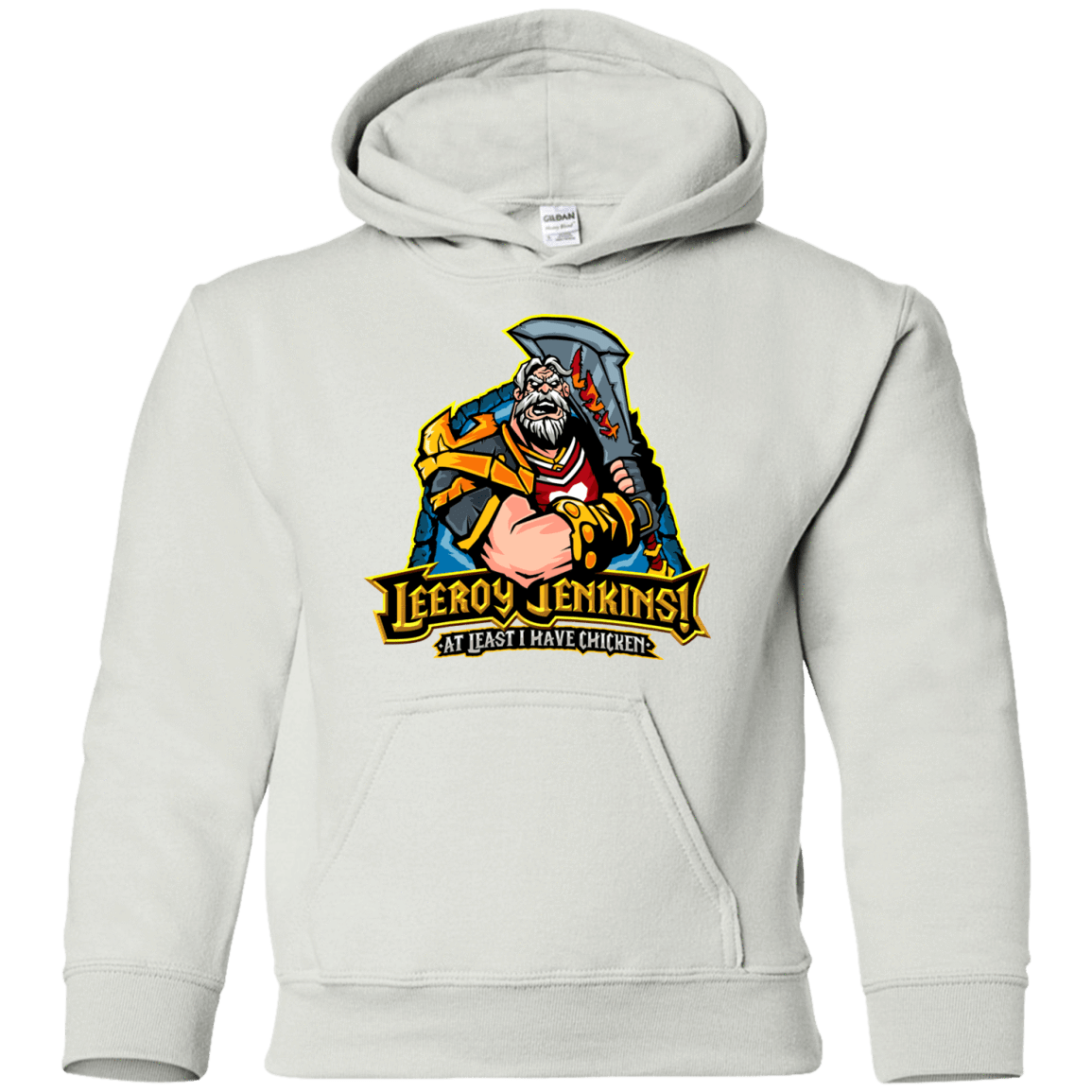 Sweatshirts White / YS Leeroy Jenkins Youth Hoodie