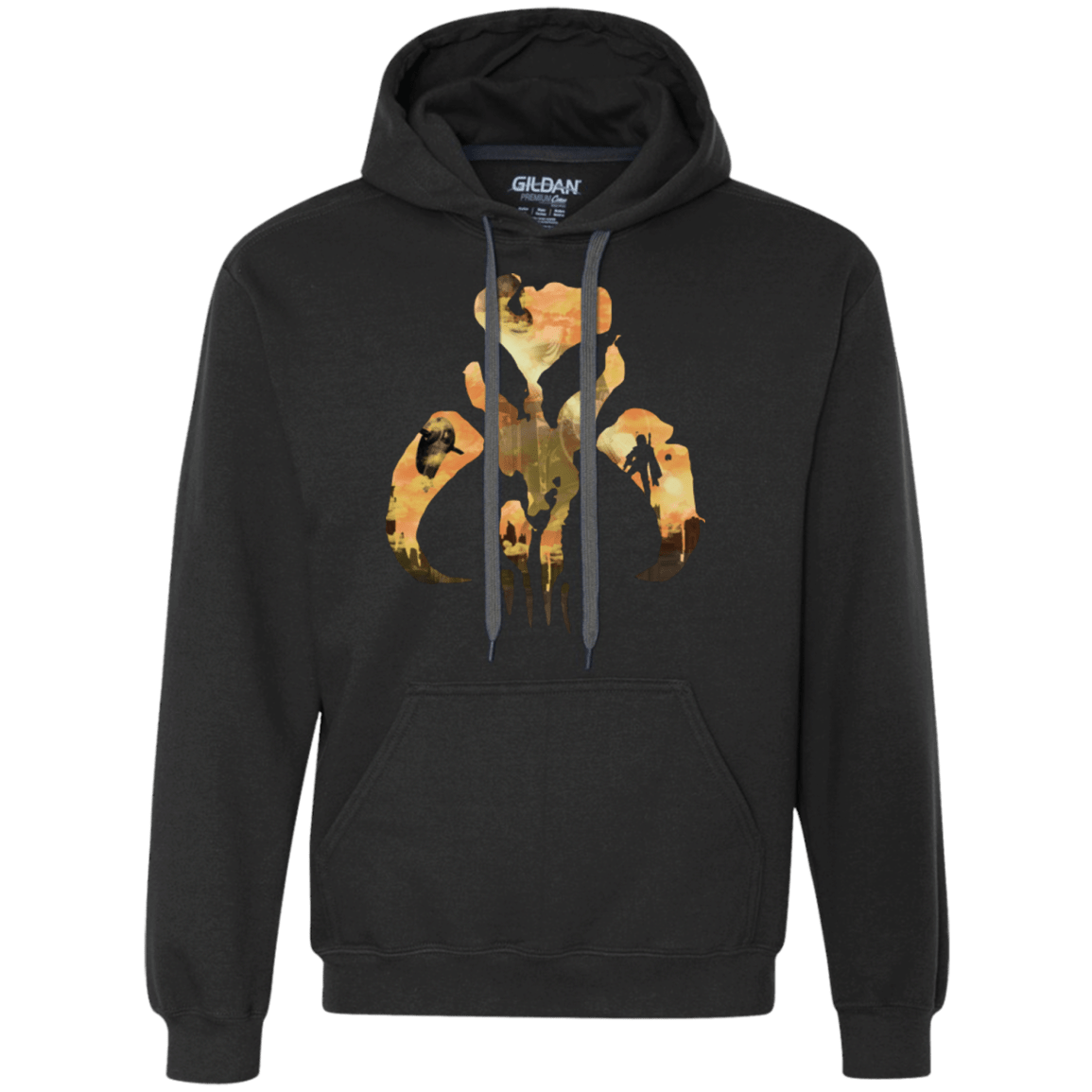 Sweatshirts Black / Small Legend of The Bounty Hunter Premium Fleece Hoodie