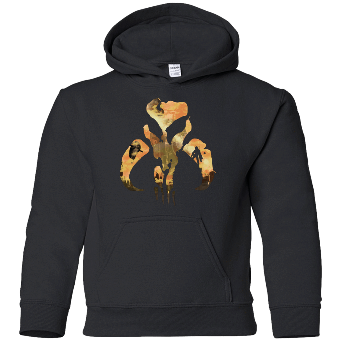 Sweatshirts Black / YS Legend of The Bounty Hunter Youth Hoodie