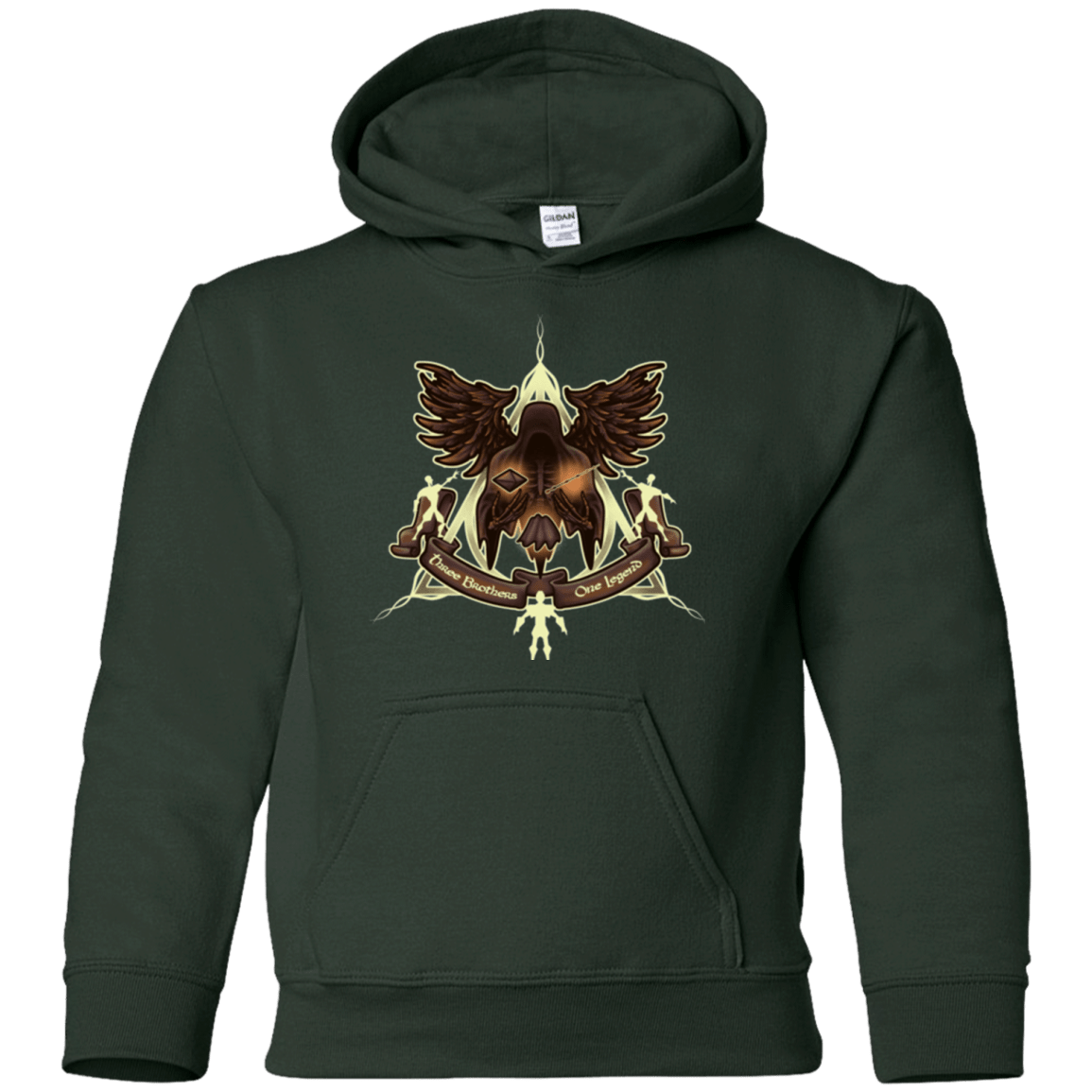 Sweatshirts Forest Green / YS LEGEND Youth Hoodie