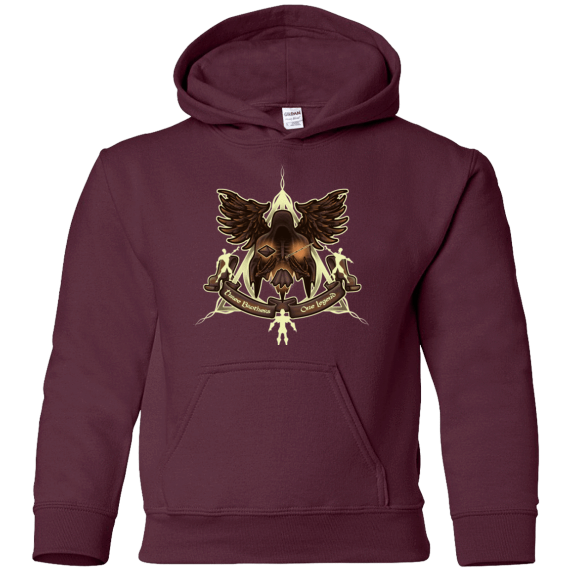 Sweatshirts Maroon / YS LEGEND Youth Hoodie