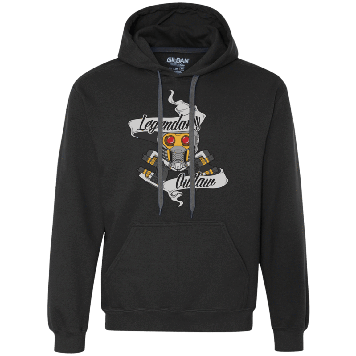 Sweatshirts Black / Small Legendary Outlaw Premium Fleece Hoodie