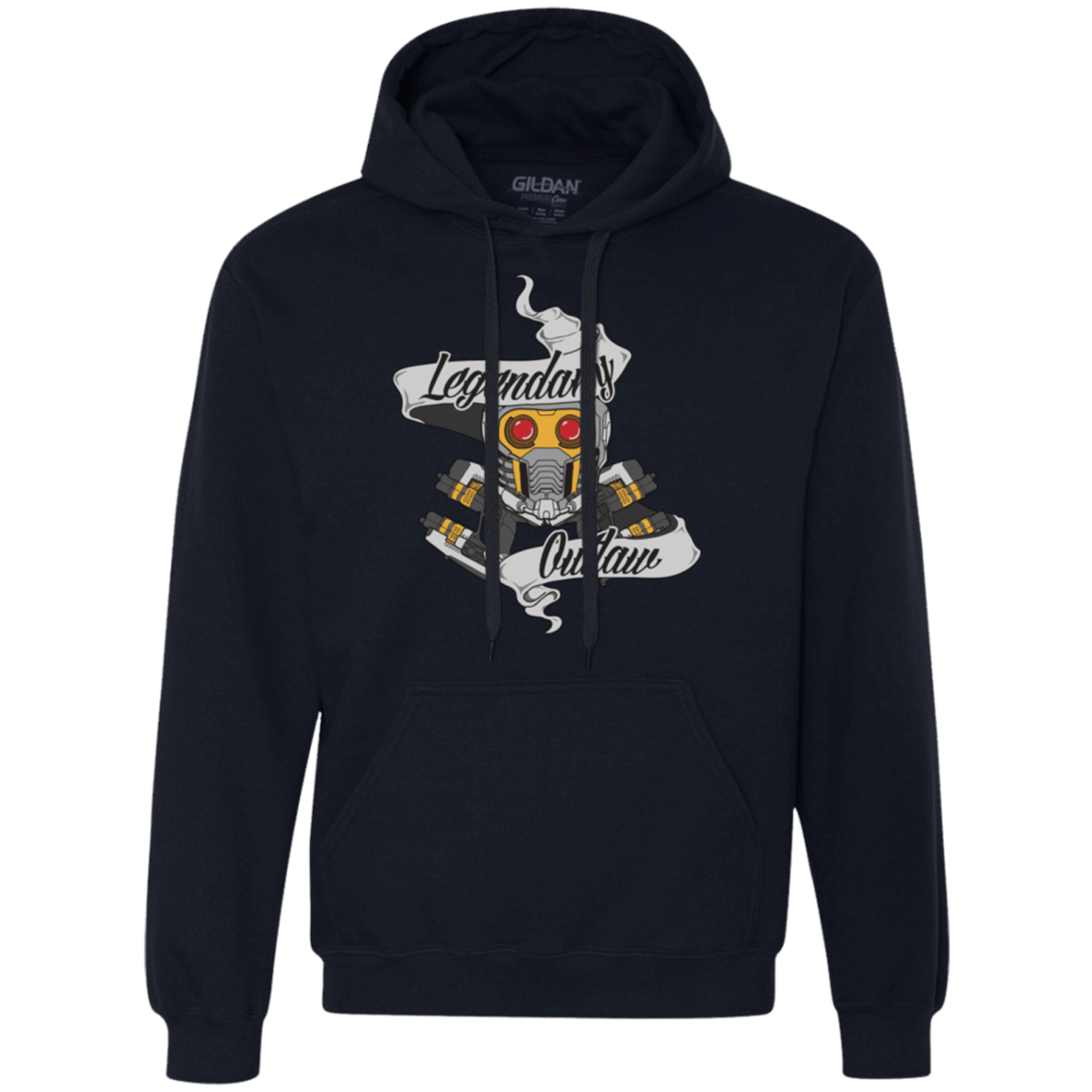 Sweatshirts Navy / Small Legendary Outlaw Premium Fleece Hoodie