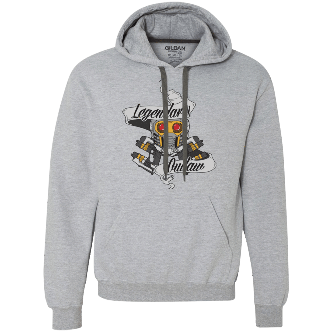 Sweatshirts Sport Grey / Small Legendary Outlaw Premium Fleece Hoodie