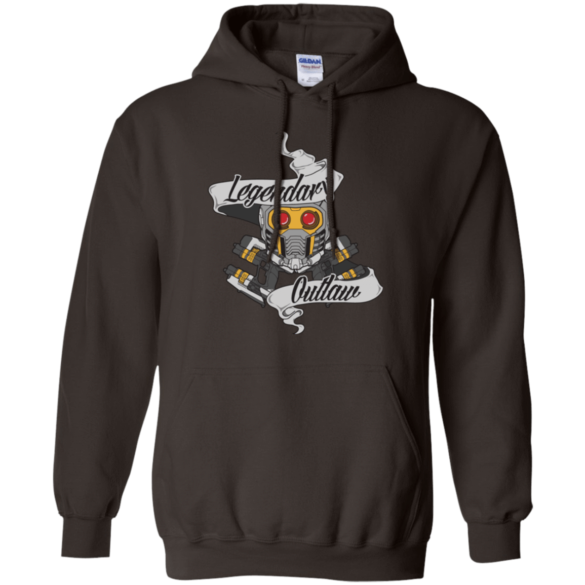 Sweatshirts Dark Chocolate / Small Legendary Outlaw Pullover Hoodie