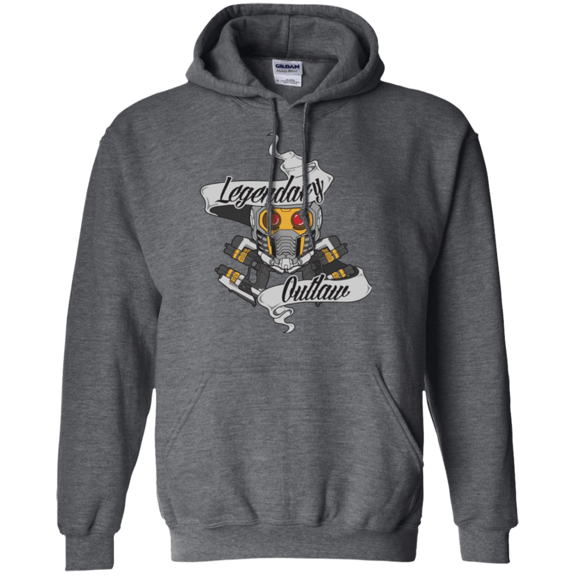 Sweatshirts Dark Heather / Small Legendary Outlaw Pullover Hoodie