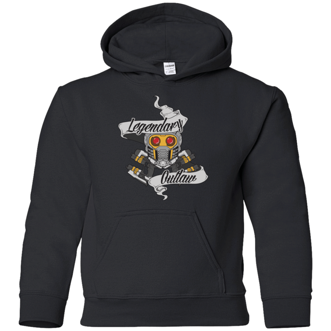 Sweatshirts Black / YS Legendary Outlaw Youth Hoodie