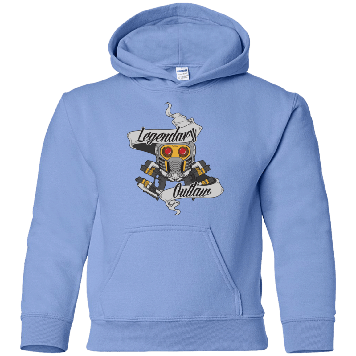 Sweatshirts Carolina Blue / YS Legendary Outlaw Youth Hoodie