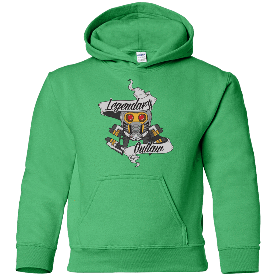 Sweatshirts Irish Green / YS Legendary Outlaw Youth Hoodie