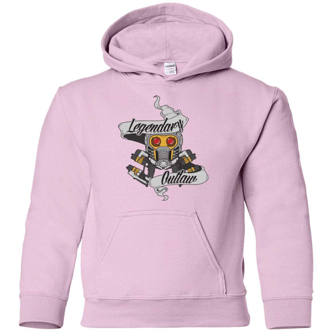 Sweatshirts Light Pink / YS Legendary Outlaw Youth Hoodie
