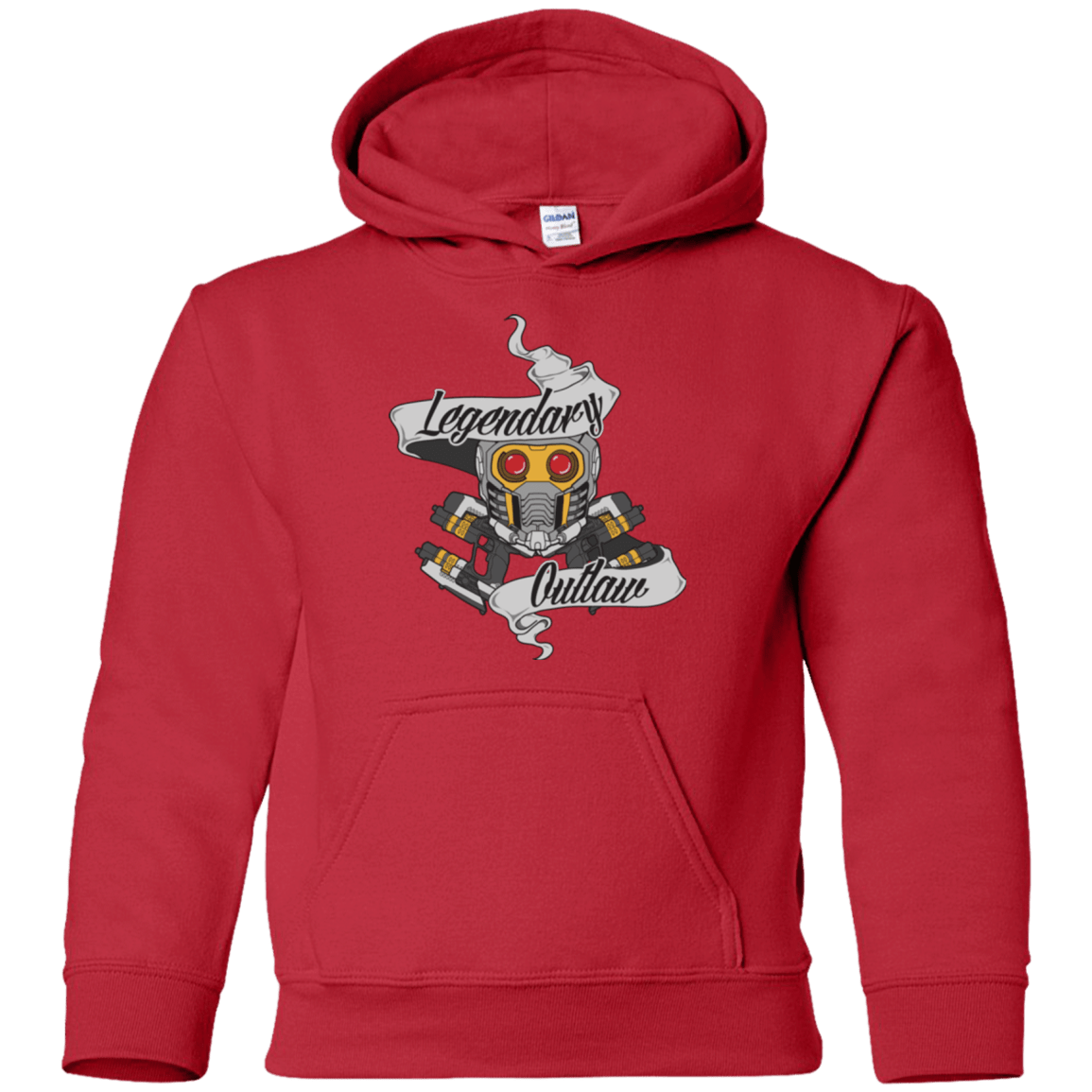 Sweatshirts Red / YS Legendary Outlaw Youth Hoodie