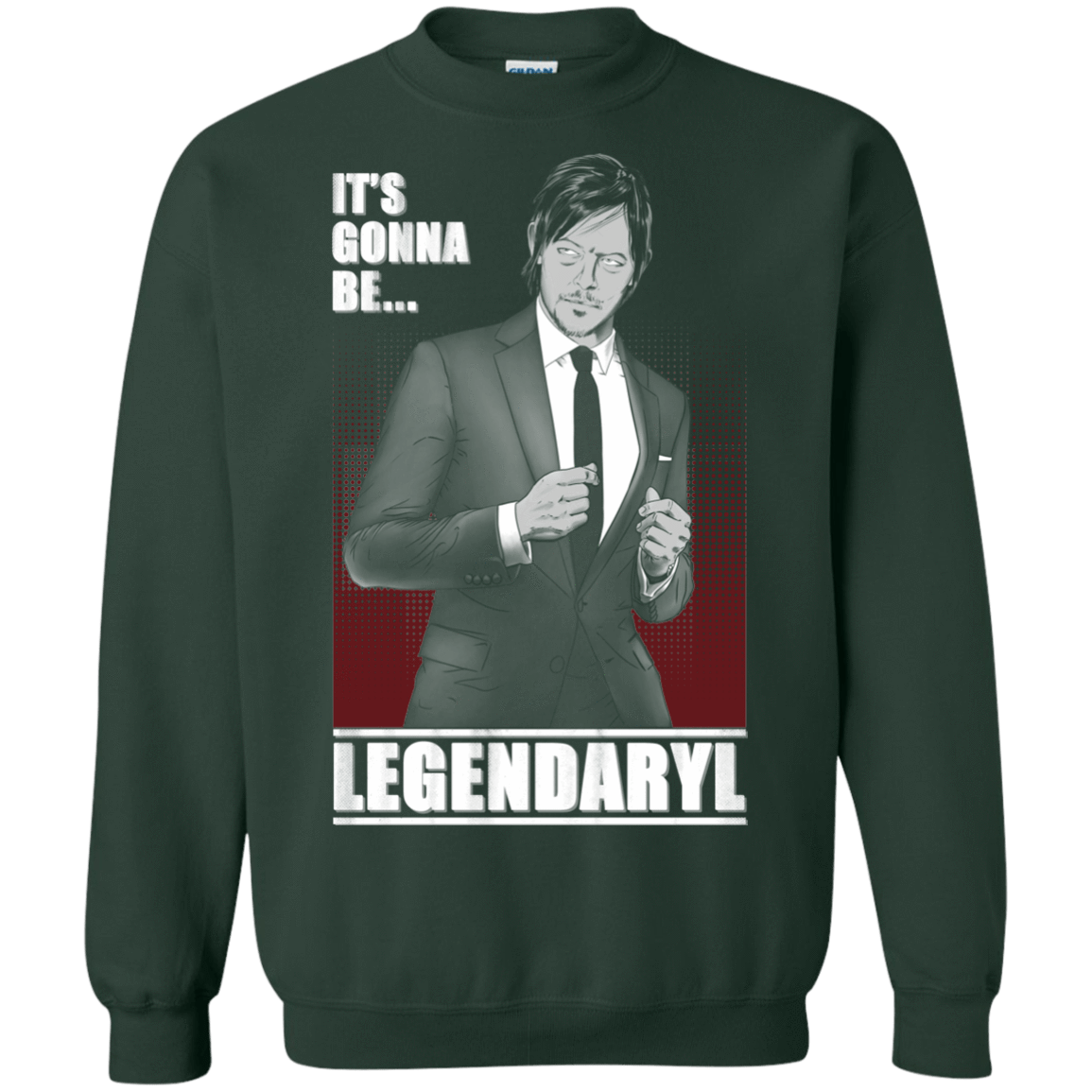 Sweatshirts Forest Green / Small Legendaryl Crewneck Sweatshirt