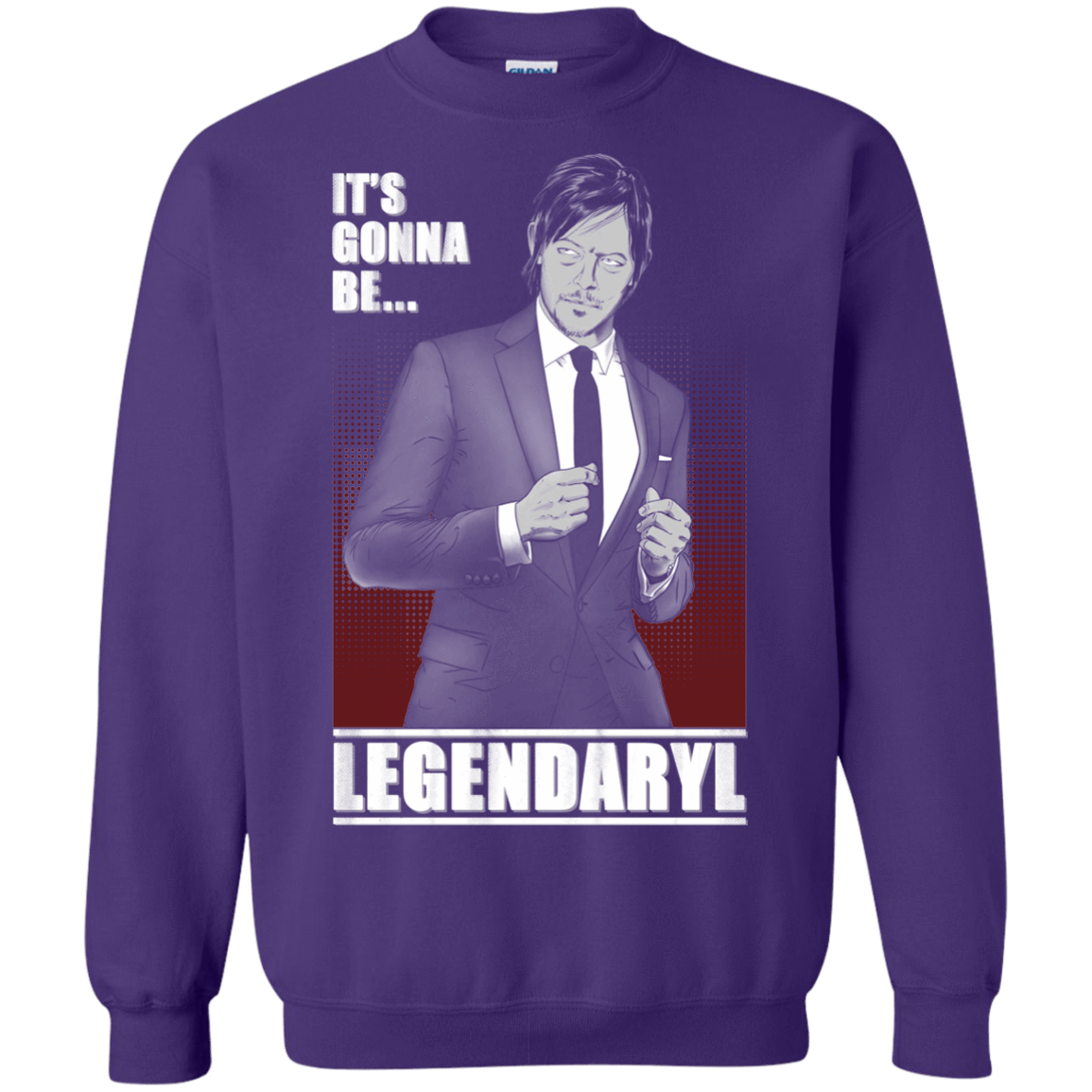 Sweatshirts Purple / Small Legendaryl Crewneck Sweatshirt