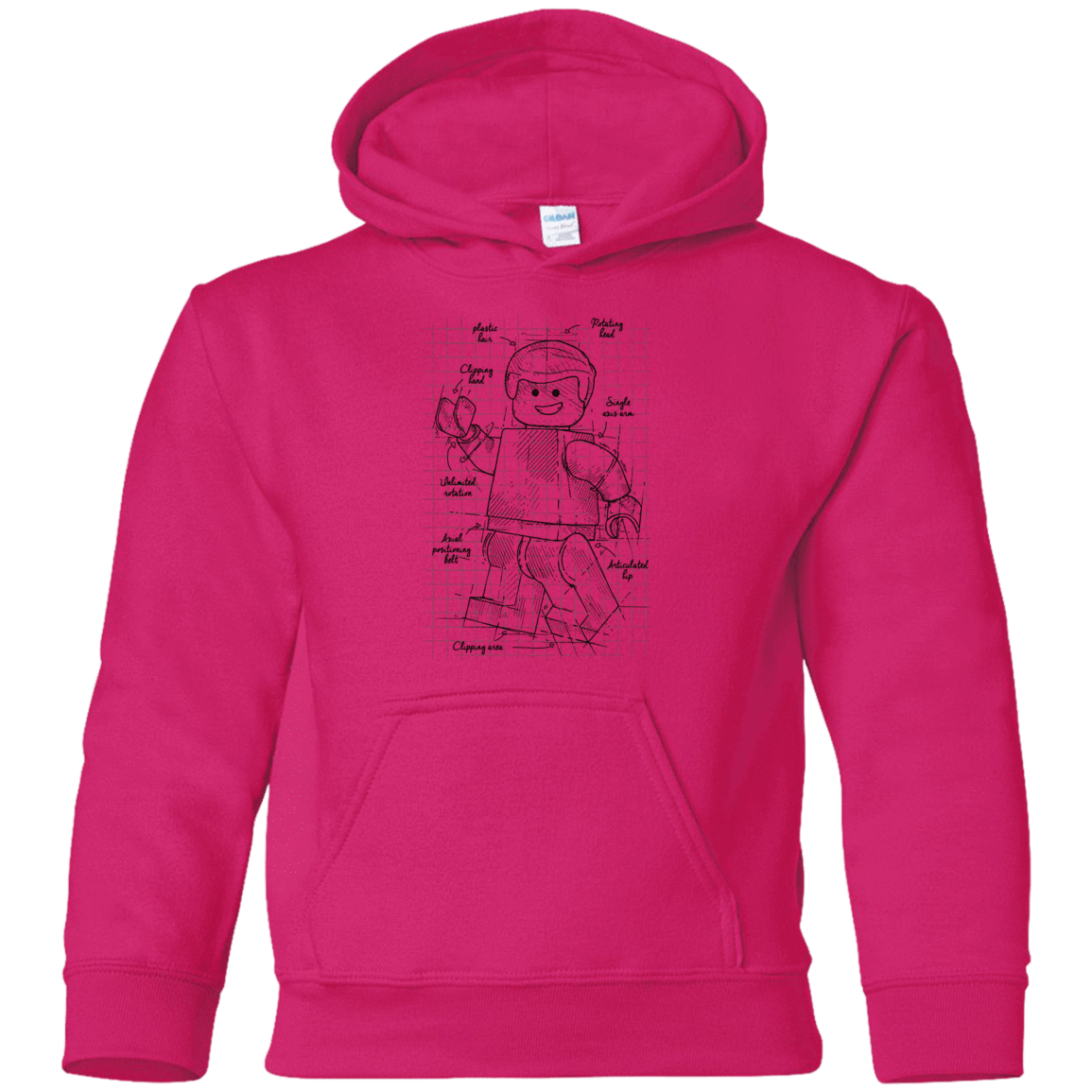 Sweatshirts Heliconia / YS Lego Plan Youth Hoodie