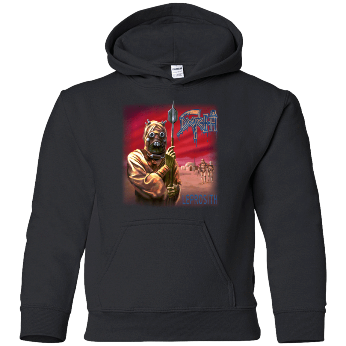 Sweatshirts Black / YS LEPROSITH2 Youth Hoodie