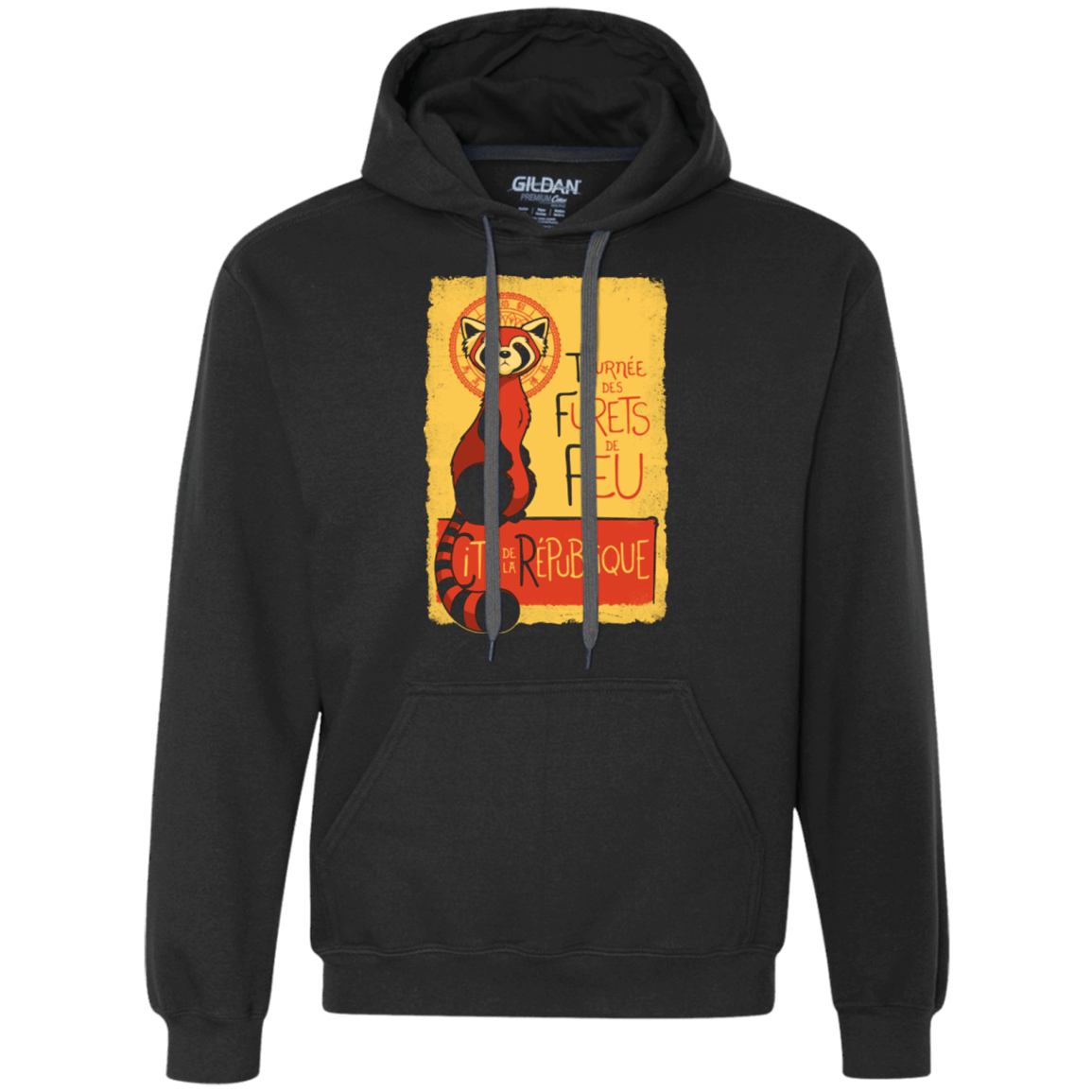Sweatshirts Black / Small Les Furets de Feu Premium Fleece Hoodie
