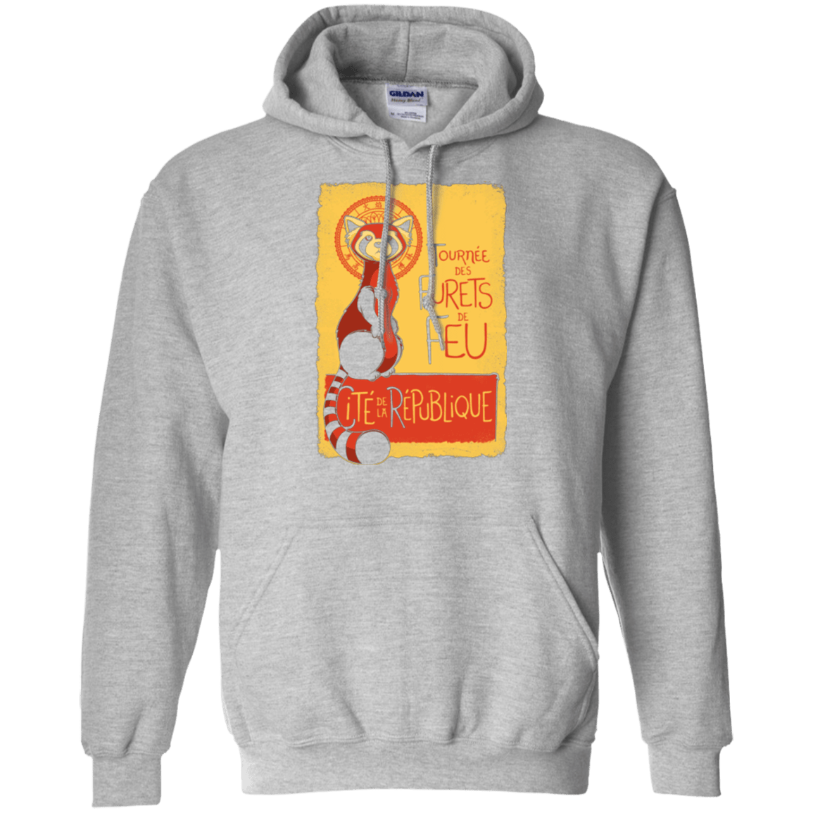 Sweatshirts Sport Grey / Small Les Furets de Feu Pullover Hoodie