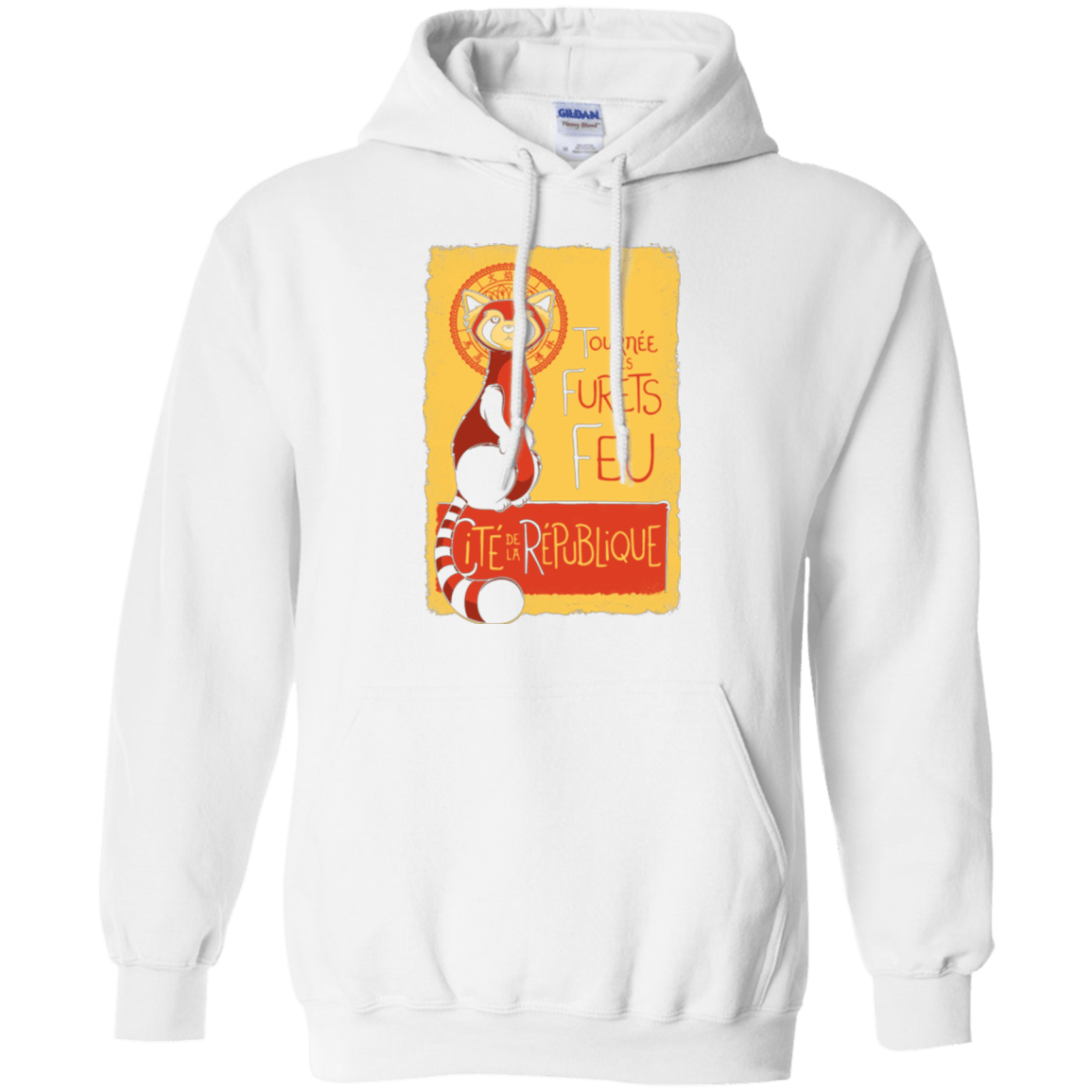 Sweatshirts White / Small Les Furets de Feu Pullover Hoodie