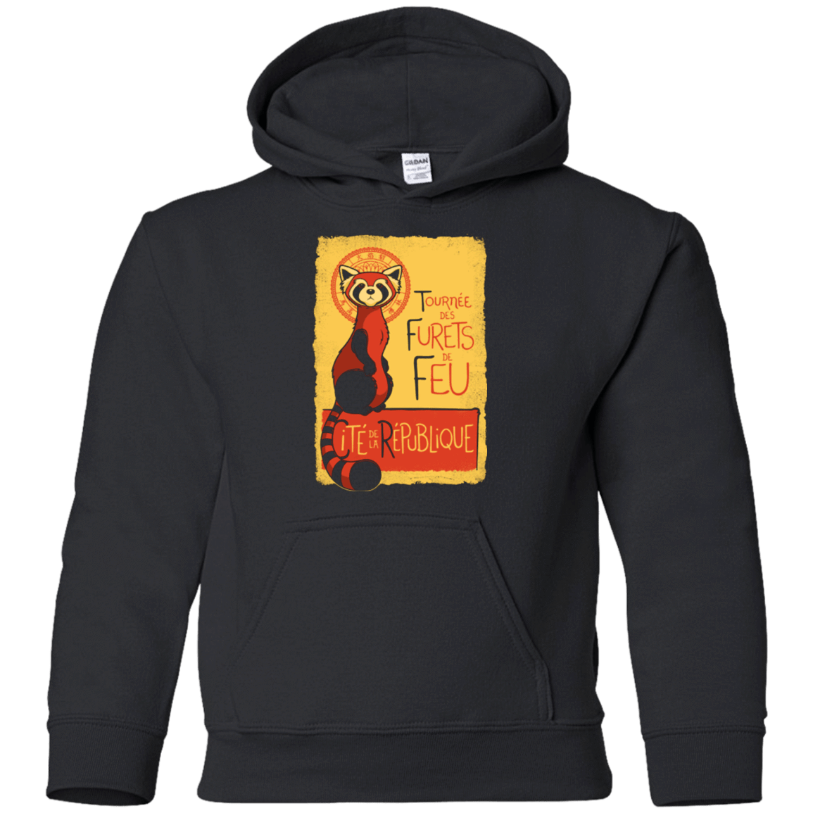Sweatshirts Black / YS Les Furets de Feu Youth Hoodie