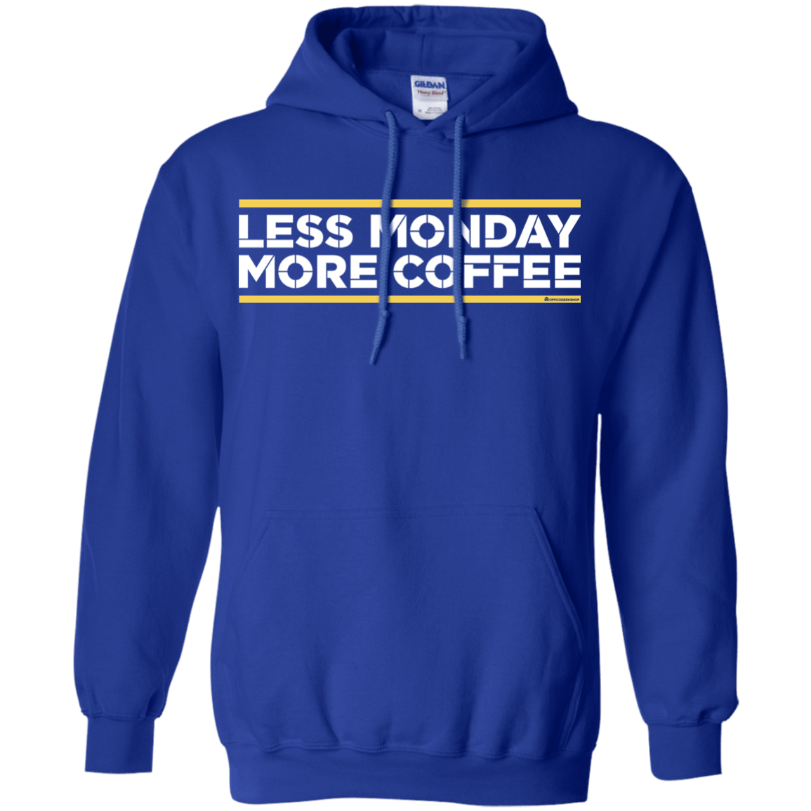 Sweatshirts Royal / Small Less Monday More Coffee Pullover Hoodie