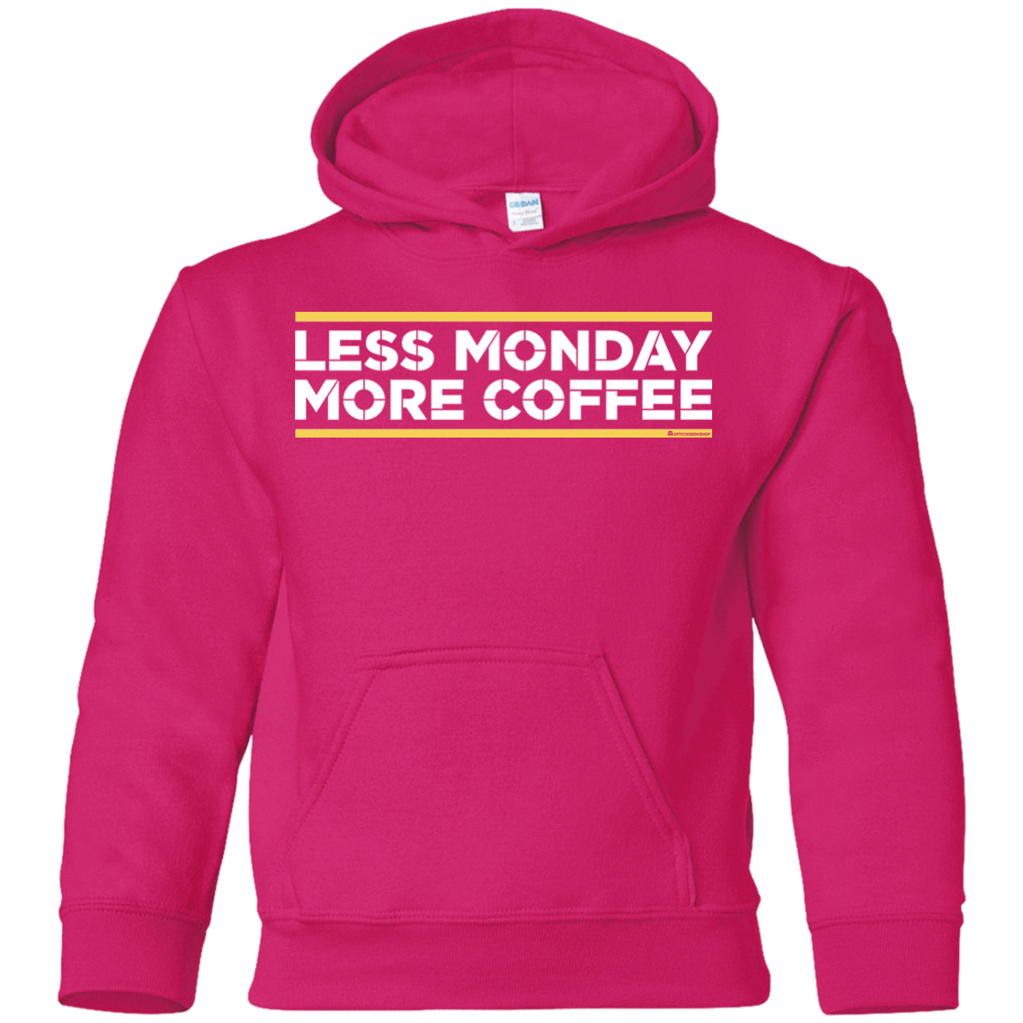 Sweatshirts Heliconia / YS Less Monday More Coffee Youth Hoodie