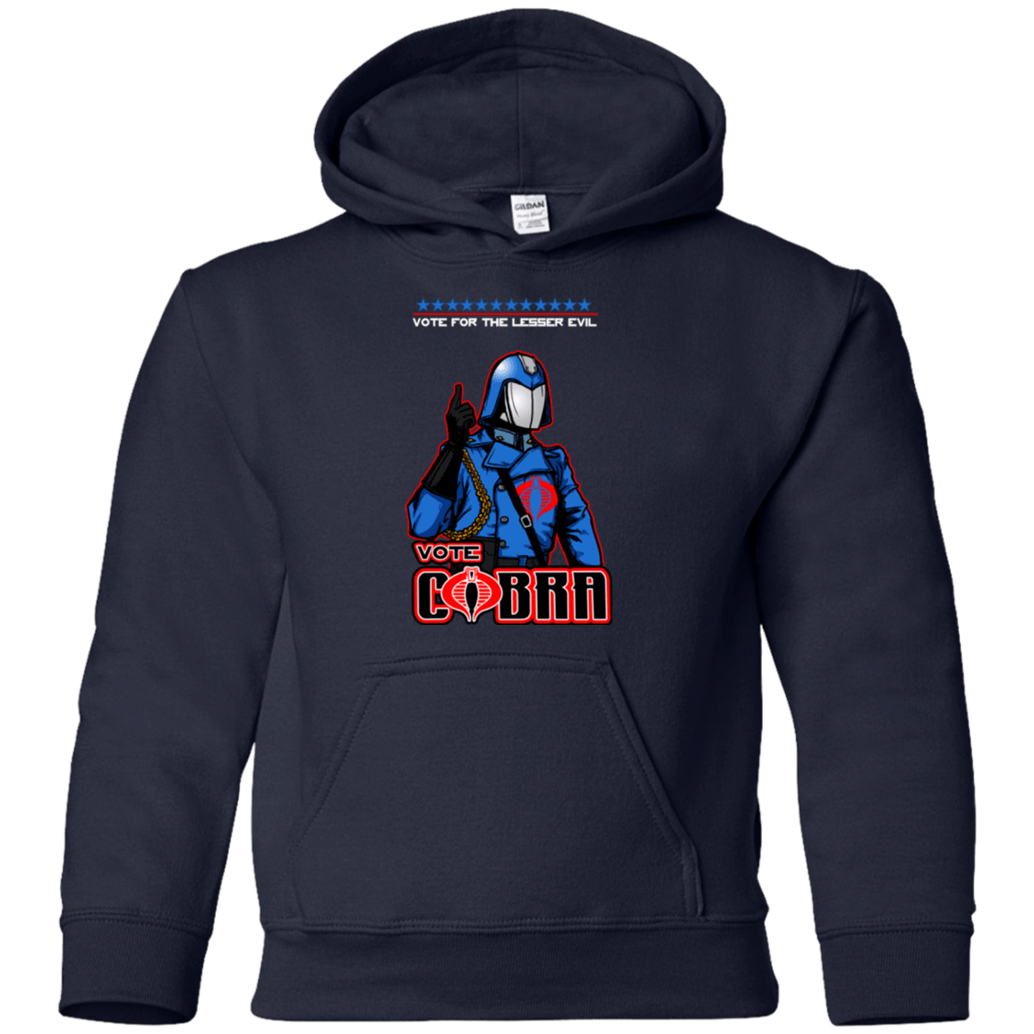 Sweatshirts Navy / YS Lesser Evil Youth Hoodie