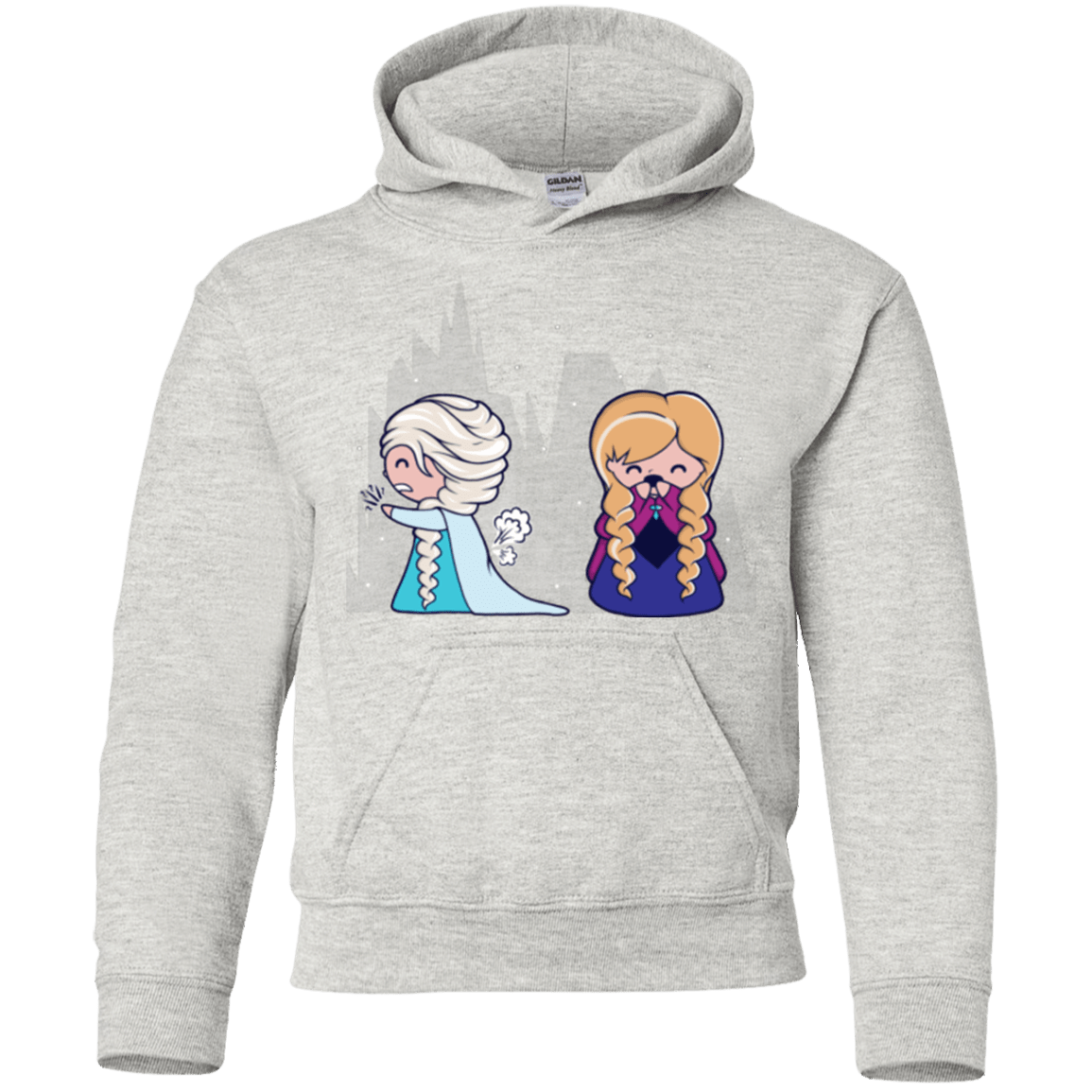 Sweatshirts Ash / YS Let it Go fart Youth Hoodie
