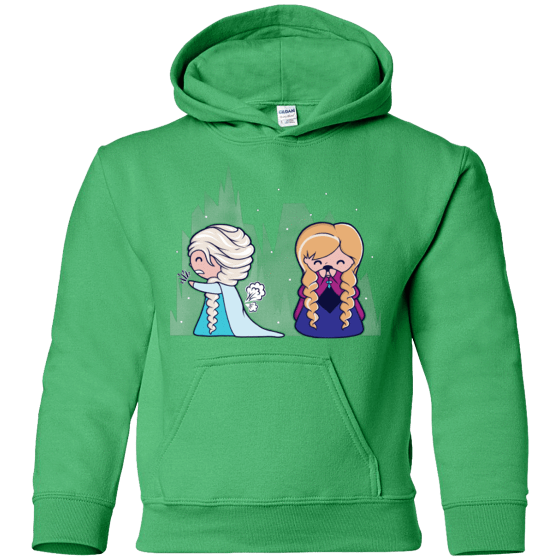 Sweatshirts Irish Green / YS Let it Go fart Youth Hoodie