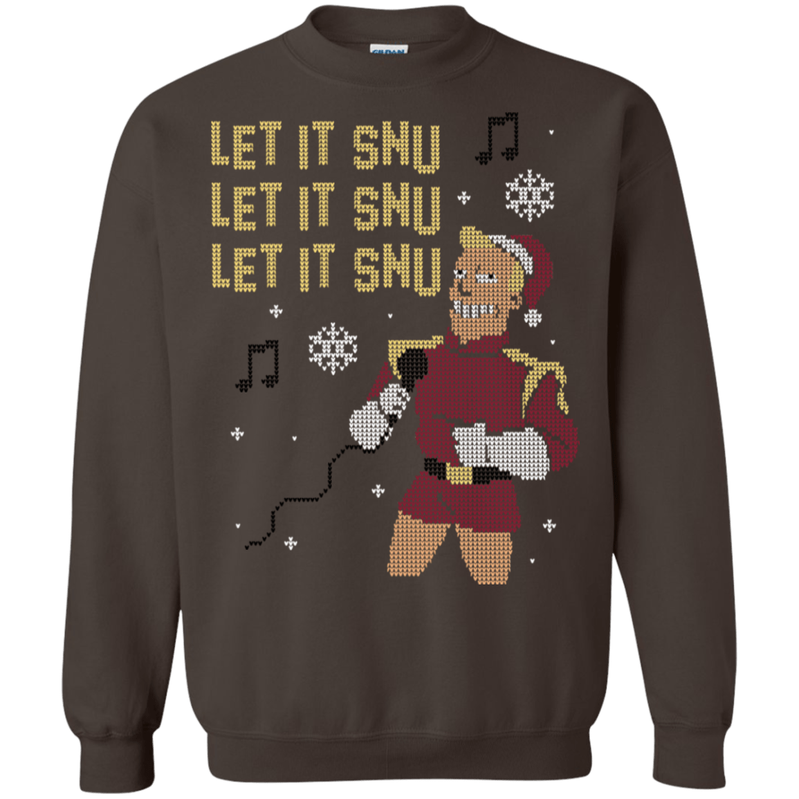 Sweatshirts Dark Chocolate / S Let It Snu Crewneck Sweatshirt