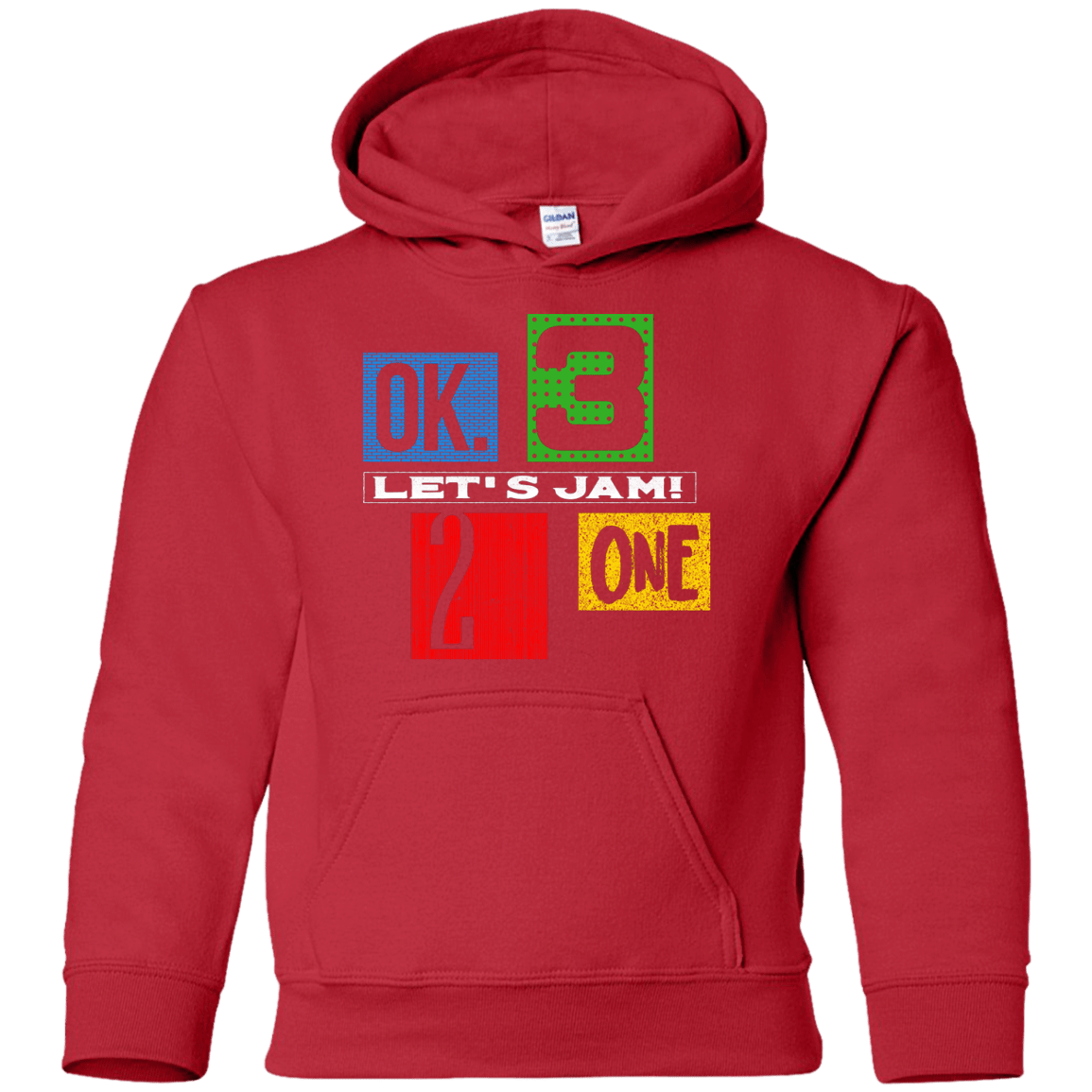 Sweatshirts Red / YS Let's Jam Youth Hoodie