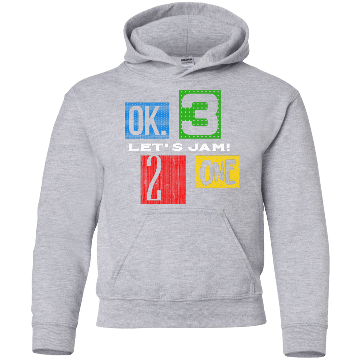Sweatshirts Sport Grey / YS Let's Jam Youth Hoodie
