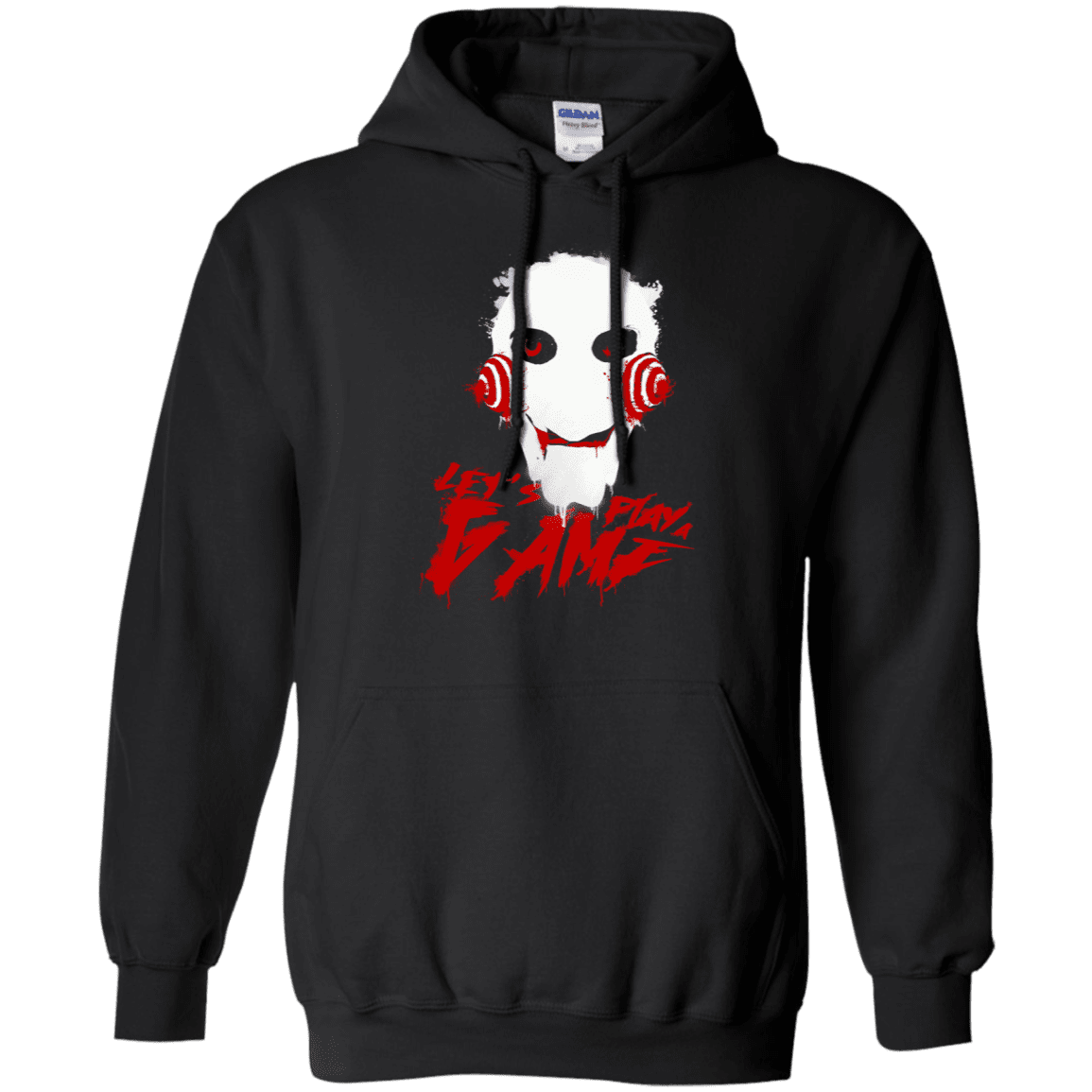 Sweatshirts Black / S Let's Play A Game Pullover Hoodie