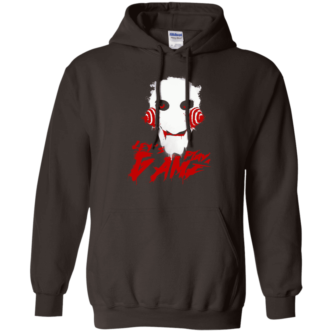 Sweatshirts Dark Chocolate / S Let's Play A Game Pullover Hoodie