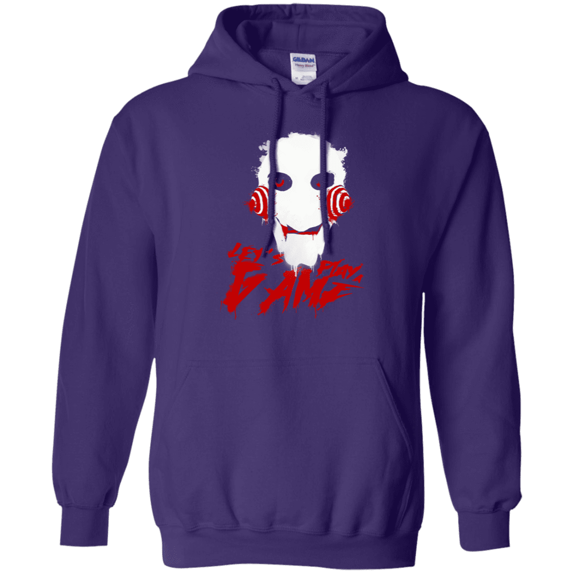 Sweatshirts Purple / S Let's Play A Game Pullover Hoodie