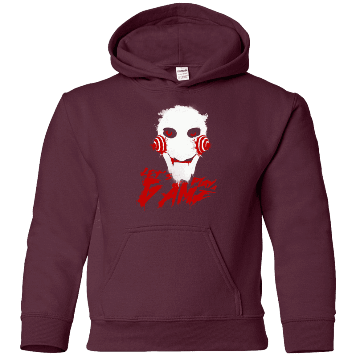 Sweatshirts Maroon / YS Let's Play A Game Youth Hoodie