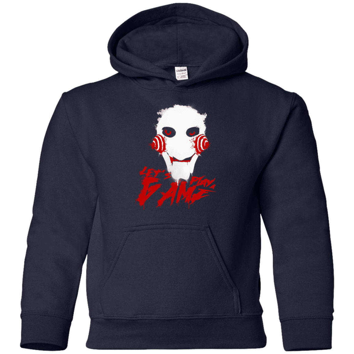 Sweatshirts Navy / YS Let's Play A Game Youth Hoodie